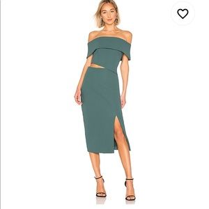 Elliatt serpentine dress